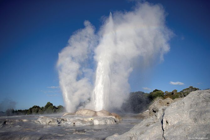 3 Day Waitomo Caves, Hobbiton Movie Set and Rotorua Tour from Auckland - Day 1: Waitomo Glowworm Caves and Te Puia’s Geothermal Culture