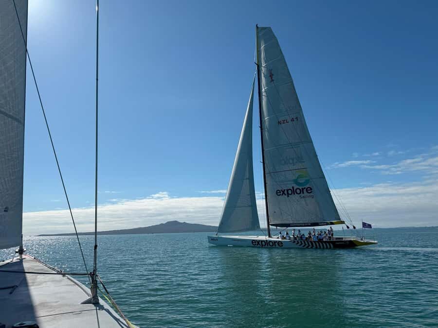 America’s Cup 2-Hour Sailing Experience Waitemata Harbour - Meeting at Viaduct Harbour: where your sailor shift starts
