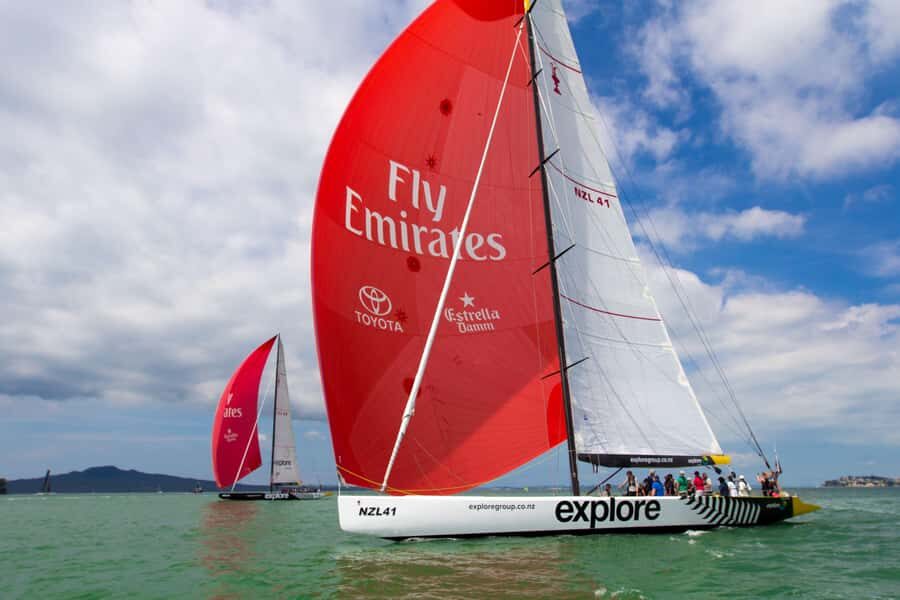 America’s Cup 2-Hour Sailing Experience Waitemata Harbour - Waitemata Harbour views: the skyline is better when you’re moving