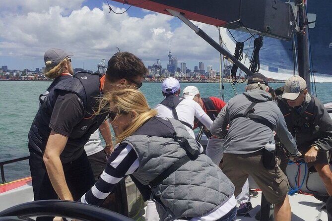 America's Cup Sailing on Auckland's Waitemata Harbour - Waitemata Harbour views: the City of Sails in real life