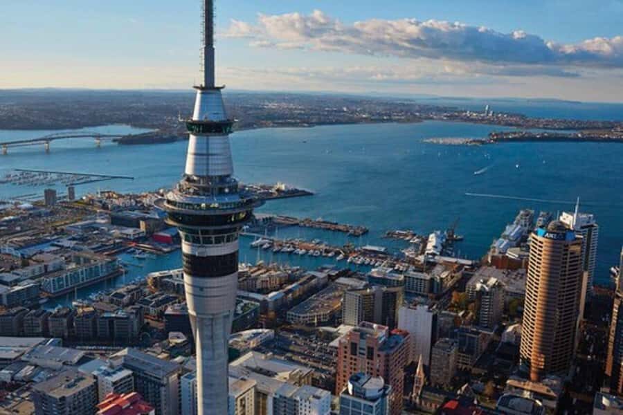 Auckland: Auckland City & Hauraki Gulf Scenic Flight - Waiheke takeoff: vineyards, coastline, and fast orientation