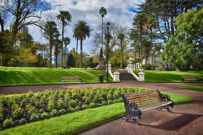 Auckland City Self Guided Walking Tour with an APP - Parnell Rose Gardens: the payoff ending at the city’s most romantic finish
