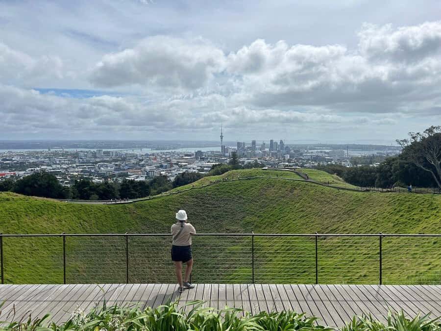 Auckland: Half-Day Auckland Volcanoes Tour - Mangere Domain: Break Time, a Food Market Pause, and More Walking