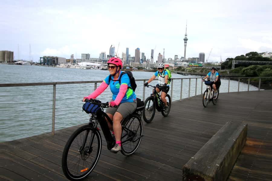 Auckland Half-Day Ebike Tour Excursion - Why an e-bike makes central Auckland feel easier than it looks