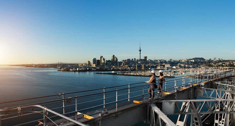 Auckland Harbour Bridge Climb & Bungy Combo - Exclusive Harbour Bridge Walkways and Guide Stories Over the Water