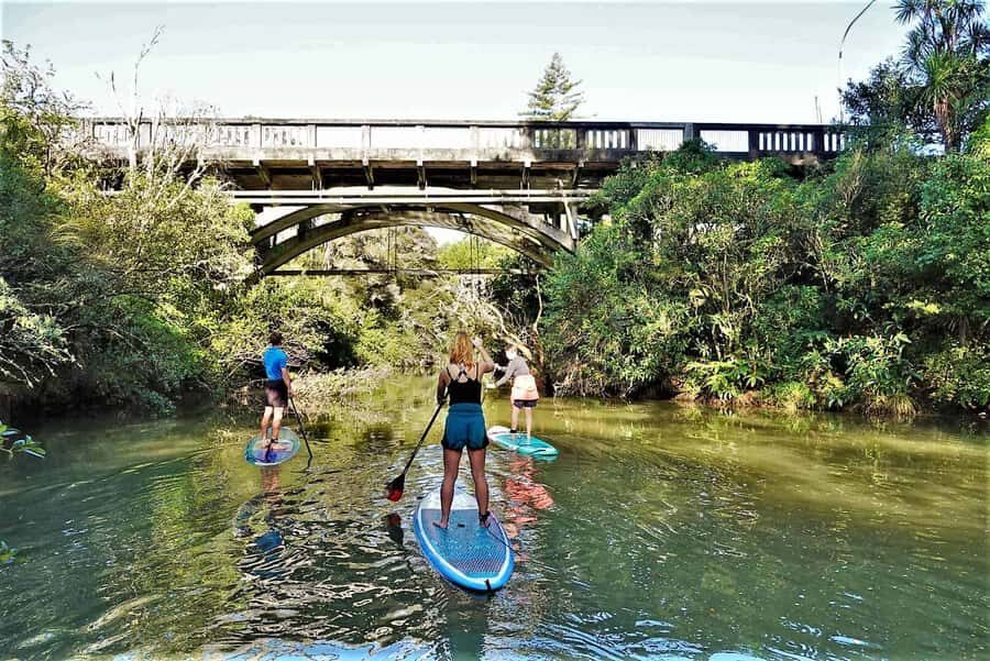 Auckland: Lucas Creek Waterfall SuP Tour - Safety Briefing First: How They Set You Up to Stand and Stay Balanced