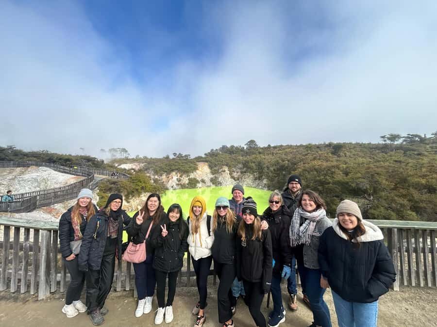 Auckland: Rotorua Highlights inc Wai-O-Tapu & Polynesian Spa - The guide and small-group feel: it’s not just the places