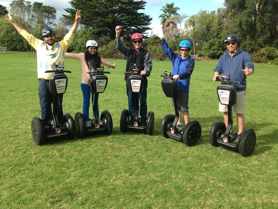 Auckland: Segway Tour to Mount Victoria - From Waterfront Practice to Grassy Slopes: Getting Your Legs (Literally)