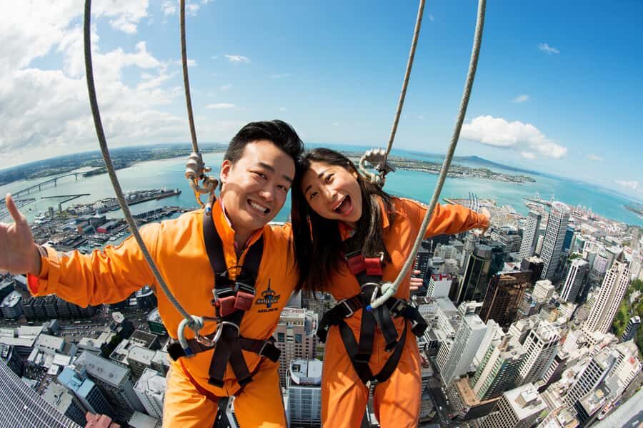 Auckland: Sky Tower SkyWalk - 192m High Edge Walk - Safety coaching that turns nerves into a plan
