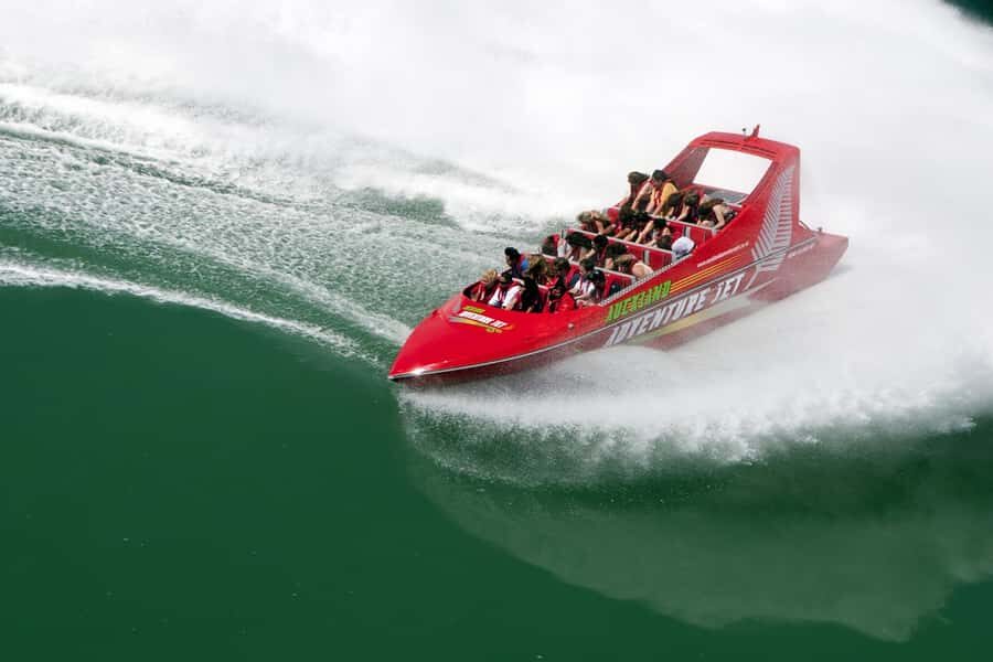 Auckland: Waitemata Harbour Jet Boat Ride - The Point of This Ride: Speed Plus Harbour-Bridge Views