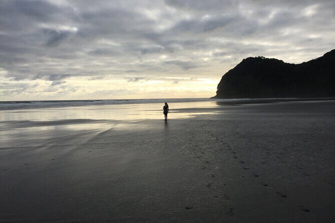 Auckland's Wild West Coast & Black Sand Beaches Tour inc Lunch - Muriwai black sand beach: raw coast power in a short window