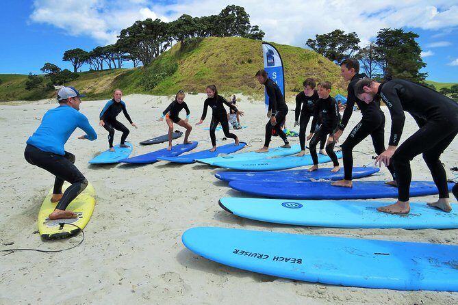 Beginner Surf Lesson at Te Arai Beach - Te Arai and Omaha Beach: why this spot works for first-timers
