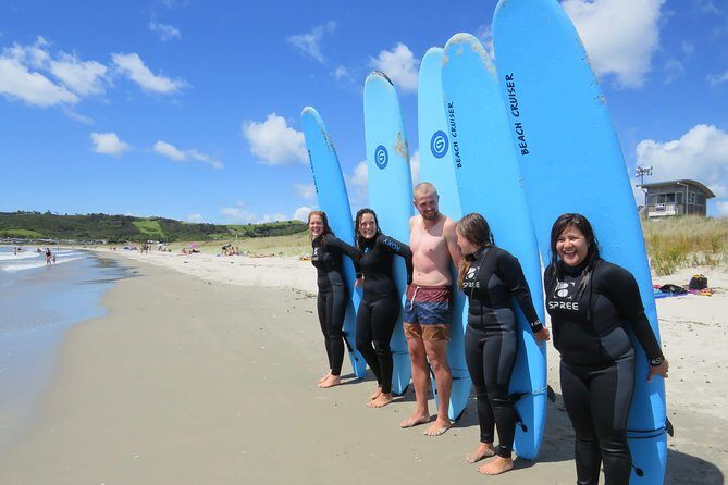 Beginner Surf Lesson at Te Arai Beach - What a 2-hour beginner lesson actually covers