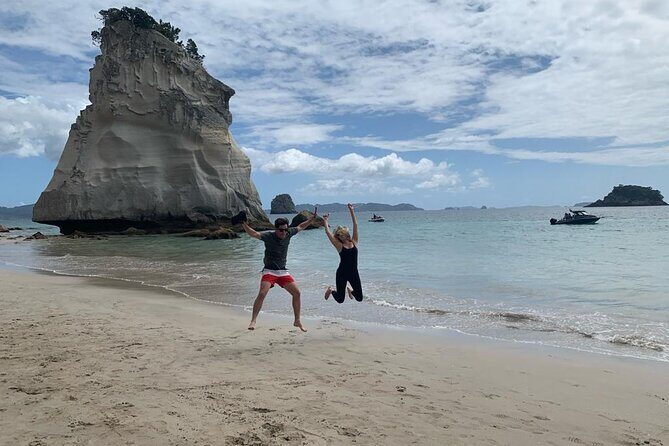 Cathedral Cove and Hot Water Beach Scenic Day Tour from Auckland - Cathedral Cove walk: the Narnia-style cave scenery and the real walk time