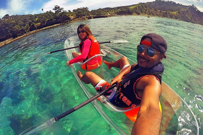 Clearyak hire at Goat Island Marine Reserve - A clear-floor kayak experience at Goat Island Marine Reserve
