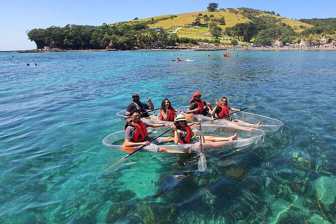 Clearyak hire at Goat Island Marine Reserve - Paddling in all tides and spotting marine life from below