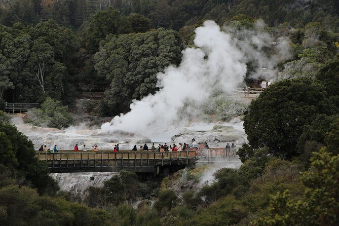Day Tour Hobbiton + Rotorua from Auckland in Luxury Minibus - Lake Rotorua sightseeing: a quick taste, not a full Rotorua day