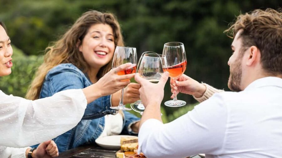 From Auckland: Taste Of Waiheke Island Day Tour - Mudbrick Vineyard: Closing With Another Pour and Big Views