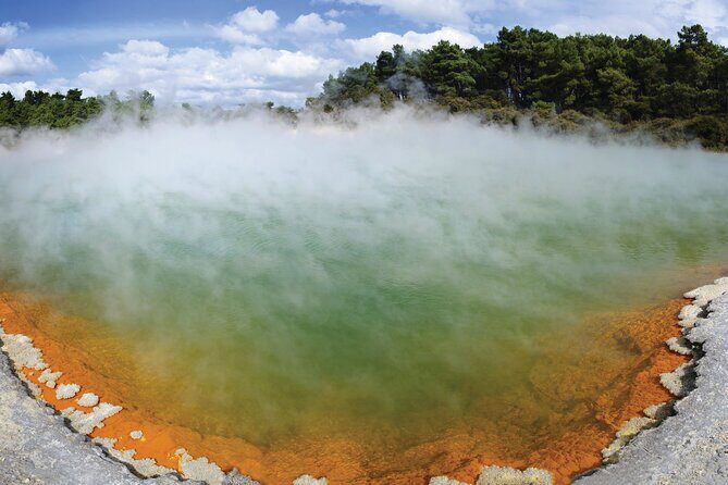 From Auckland to Rotorua Waiotapu and Activity Combinations - Lady Knox Geyser: the fast wow moment