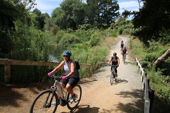 Full Day Ebike Tour in Karangahake Gorge (ex Auckland) - Paeroa and the famous Lemon and Paeroa soda stop