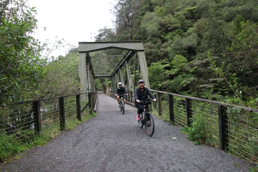 Full Day Ebike Tour - Karangahake Gorge NZ - Bike fit, safety briefing, and what “beginner grade 1–2” really means