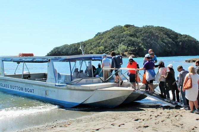 Glass Bottom Boat Tour - Stop Two: Back-of-Goat-Island caves and the Key Hole