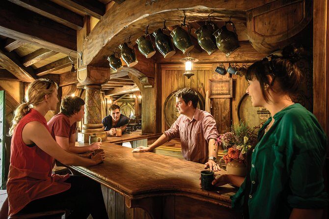 Hobbiton Movie set & Waitomo Caves Small Group Tour From Auckland - Waitomo Glowworm Caves: the guided walk and the boat on the underground river