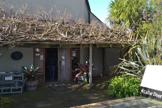 Kumeu Winery Boutique Tour with Gourmet Lunch from Auckland - Soljans Estate Winery: your first tasting in Kumeu