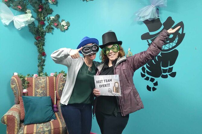 Mad Hatter's Hat Escape Room Experiences - Price and group size: is $167.55 a good deal?
