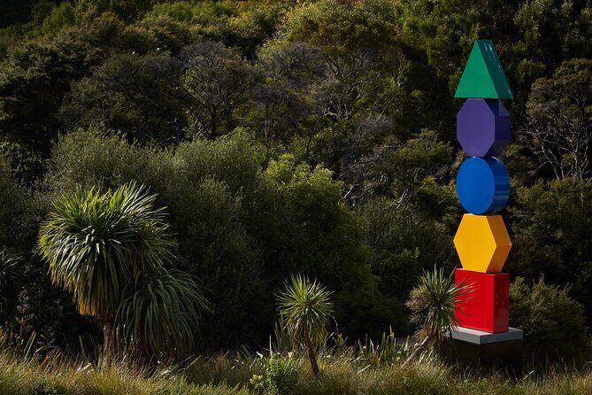 Matakana Art & Vineyard Experience incl. Lunch & Wine Tasting Tour From Auckland - The Glass House lunch: lunch platter with matching wine