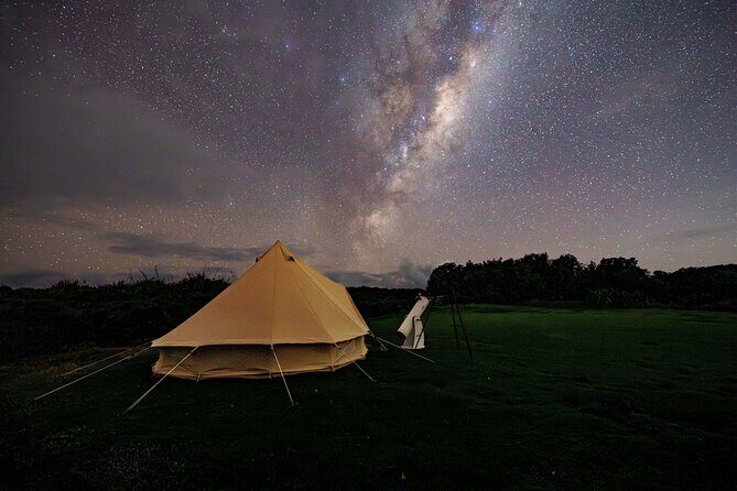 Nocturnal Wonders Tawharanui Kiwi Spotting and Stargazing Tour - Glamping Option: When Camping Out Makes Sense