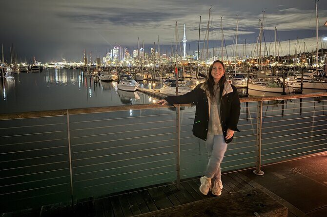 Private Night Tour of Auckland, Sky Tower Bar, Bridge & Museum - Westhaven Marina: Where the Boats Steal the Show