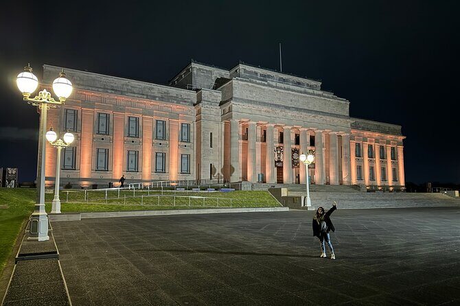 Private Night Tour of Auckland, Sky Tower Bar, Bridge & Museum - Devonport at Night: Harbour Views With Volcanic Roots
