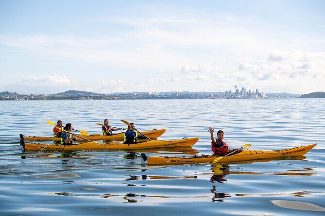 Sunset kayak tour to Rangitoto Island - The Rangitoto summit hike: where sunset turns into a skyline moment