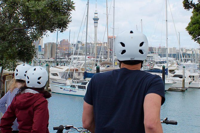 The Classic: our most popular electric bike tour of Auckland's Highlights - Auckland from volcanic heights to sailing ports