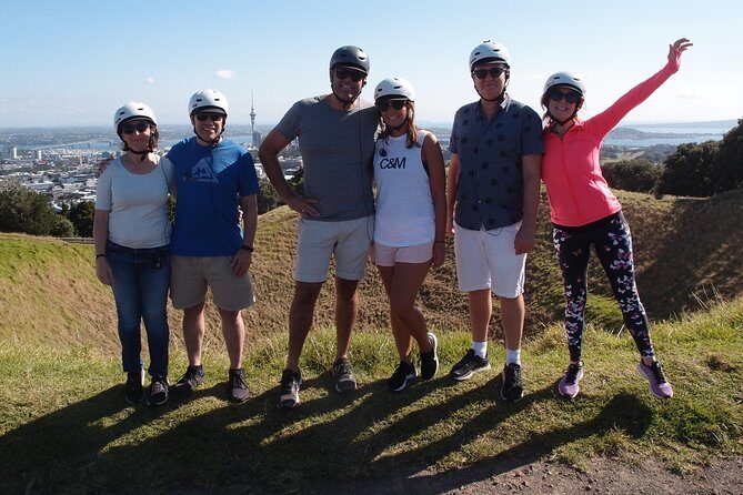 The Classic: our most popular electric bike tour of Auckland's Highlights - Stop 3: Viaduct Harbour for boats, sailing history, and photo breaks