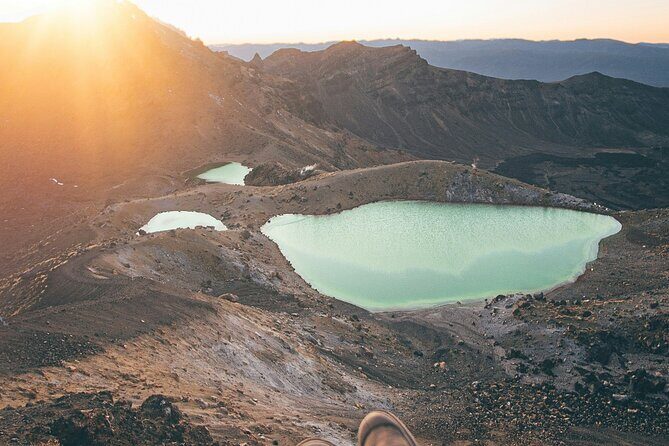 Tongariro Crossing : PRIVATE TRANSFER Leaving AUCKLAND - Huka Falls near Taupō: a free, scenic break built in