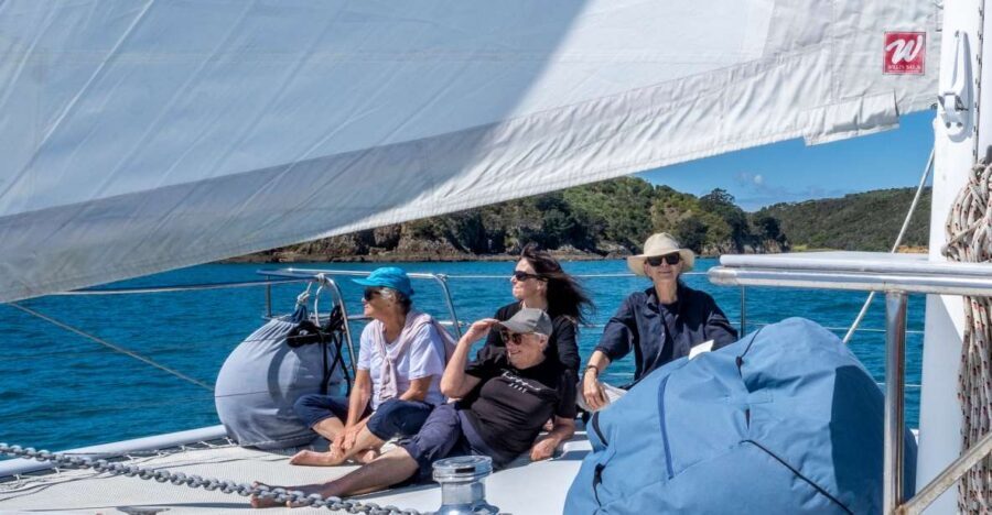Waiheke Island: Gulf Marine Park Sailing Adventure & Lunch - Wildlife and marine park talk: what you learn while you’re moving