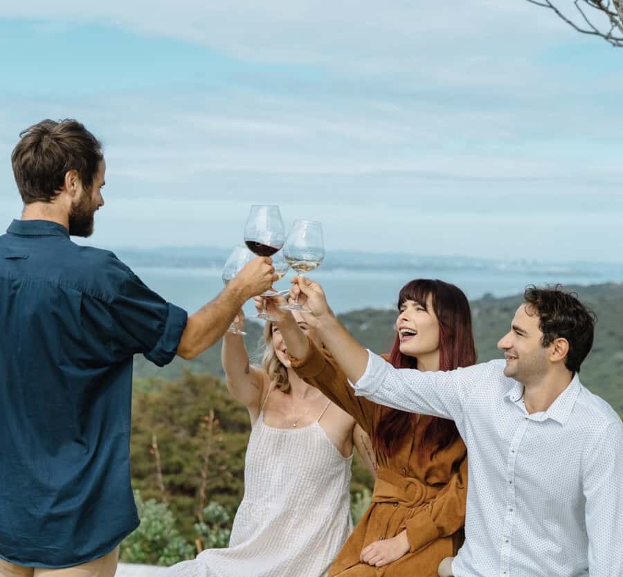 Waiheke Island: Scenic Island Wine Tour & Local Wine Tasting - Oneroa Village time: the payoff for stretching your legs